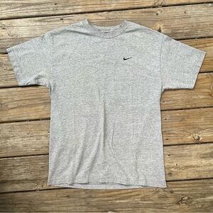 Vintage Gray Nike Swoosh T-Shirt